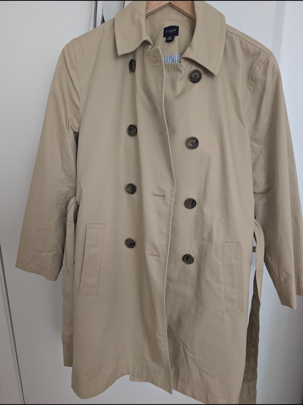 NWOT J. Crew  Trench Coat